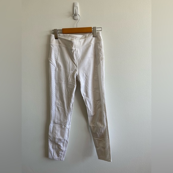 Lululemon cropped white leggings - Picture 1 of 4